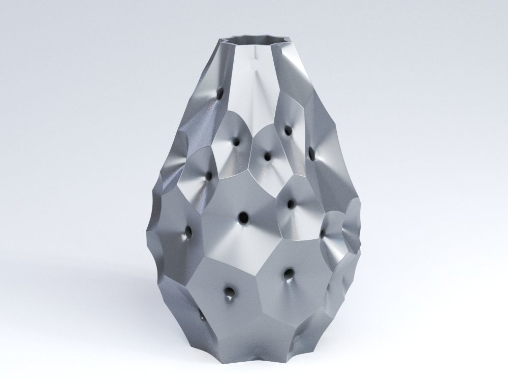 Conic Vase 3D print model_8