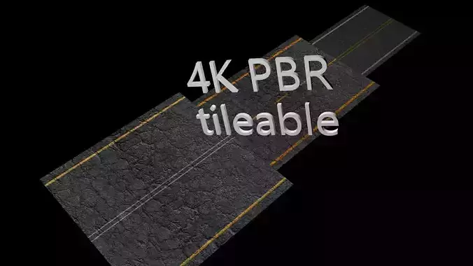  8 x Different High Quality Seamless  PBR Asphalt  Pack