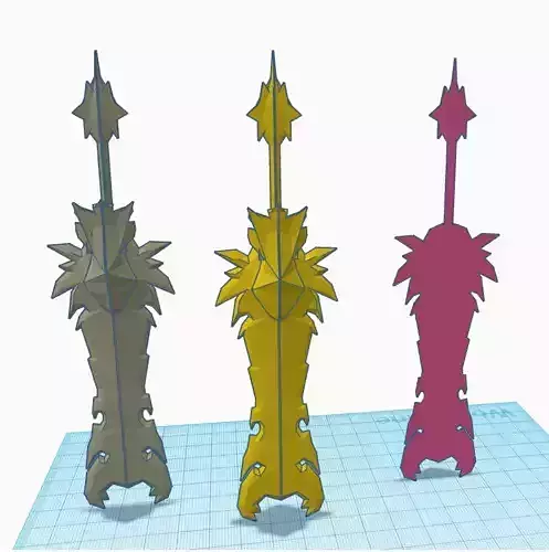 Silkroad Online game weapon 2 hand 15 degree