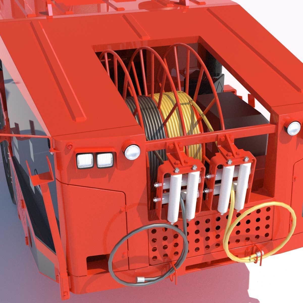 Three-Boom Jumbo Drill Rig DD530 3D model_11