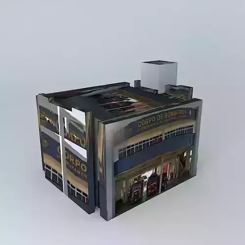 3 Grouping Fire Londrina Central 03 Free 3D model