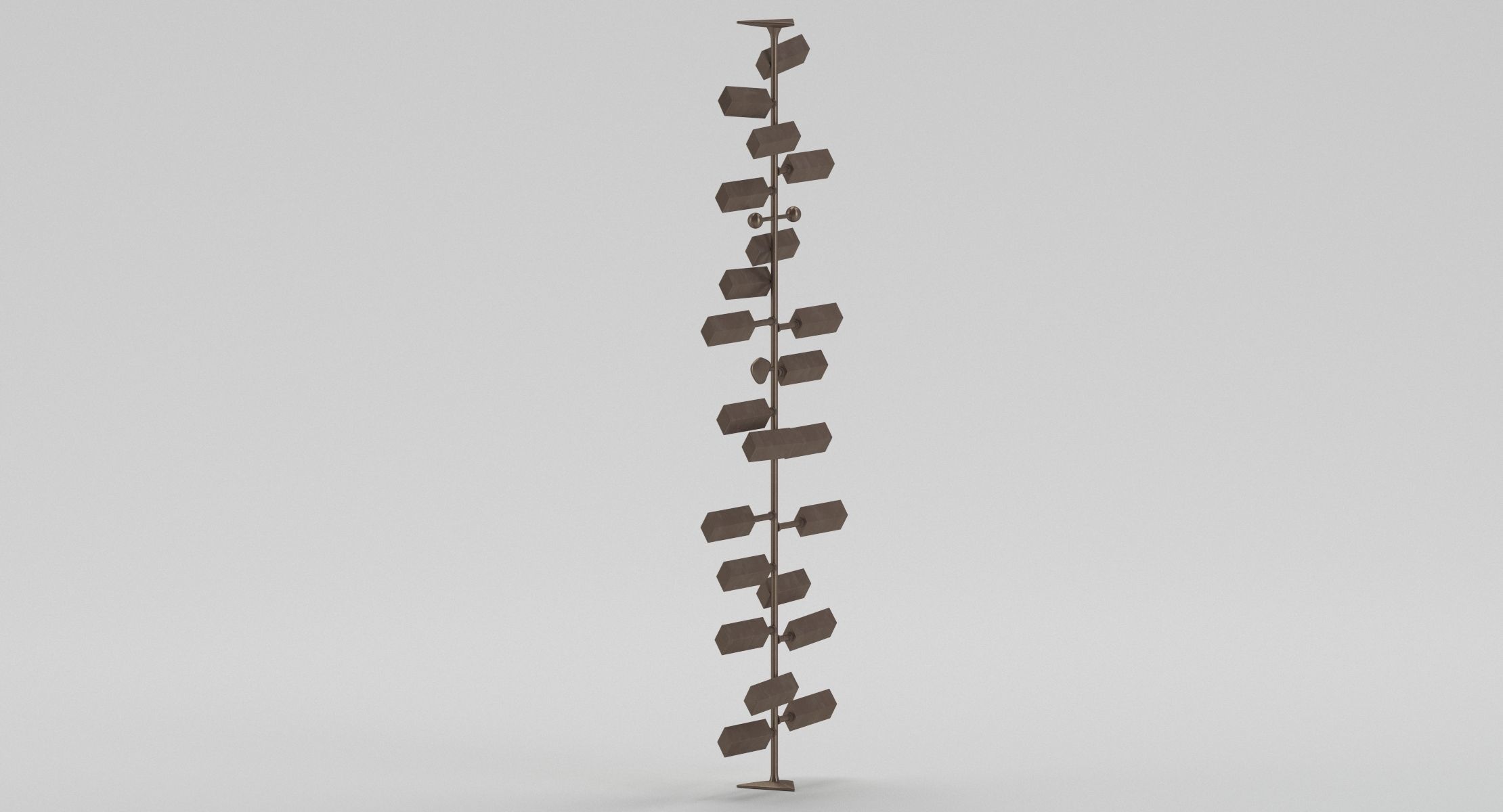 Harry Bertoia Sculpture 3D model_2