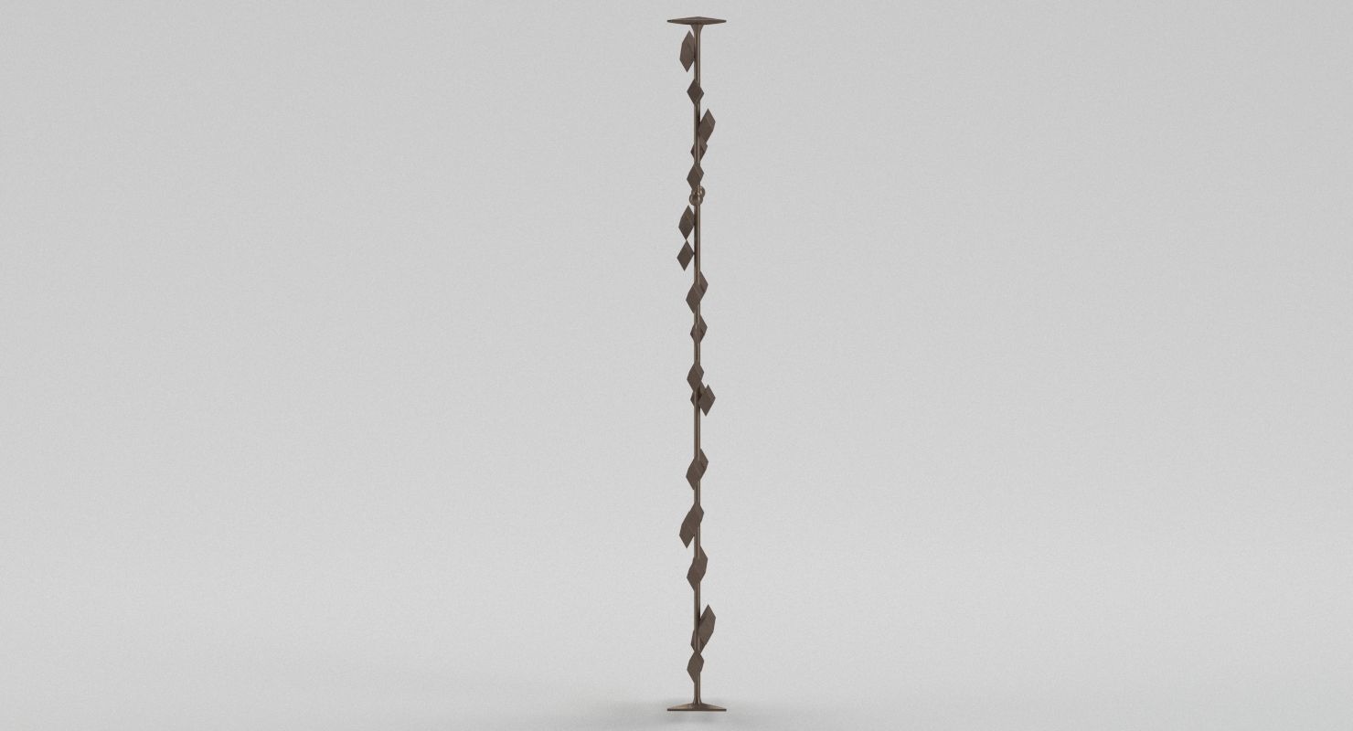 Harry Bertoia Sculpture 3D model_3