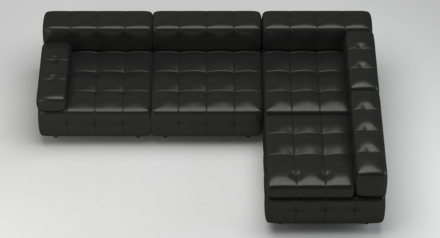 Harvey Probber Sofa 3D model_1