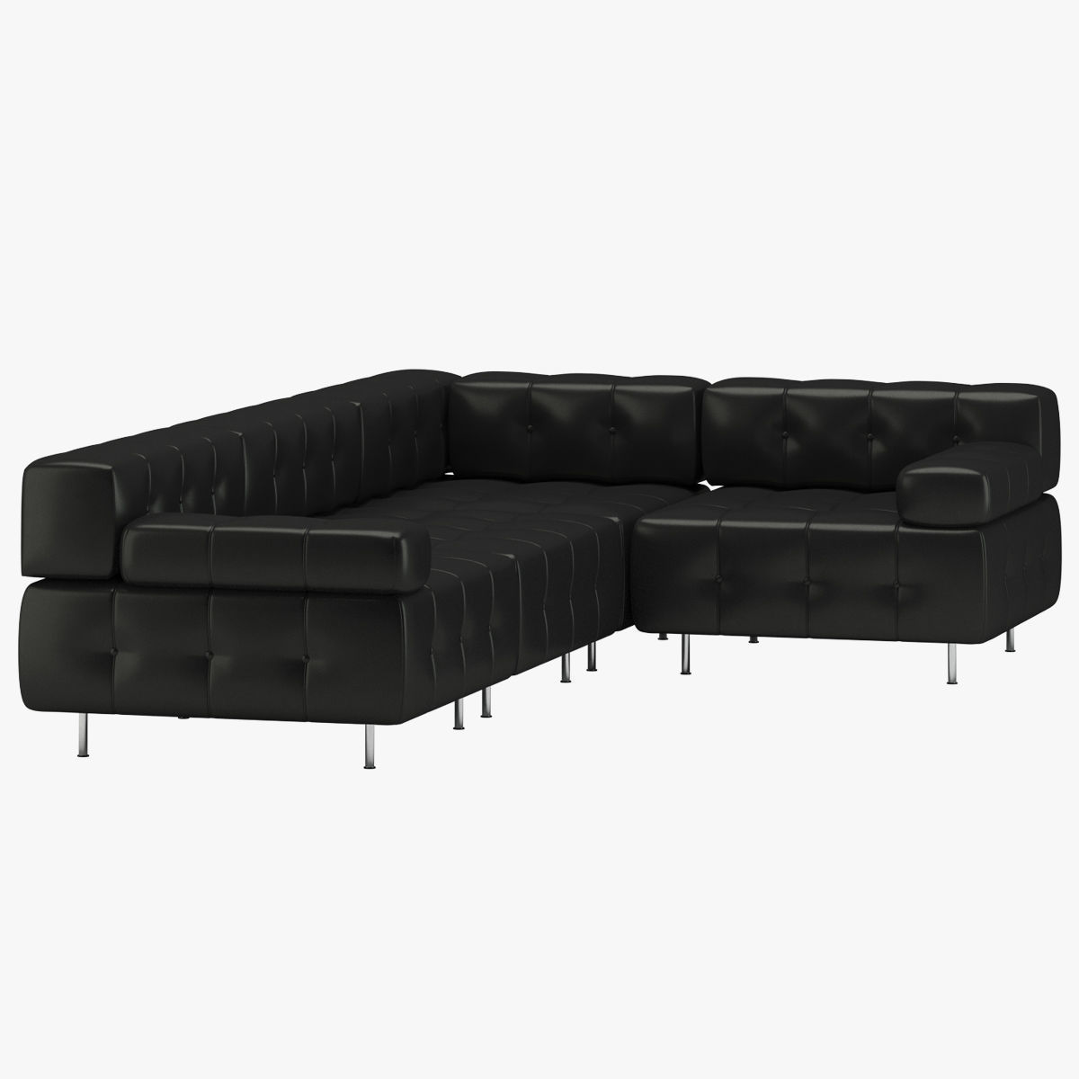 Harvey Probber Sofa 3D model_3