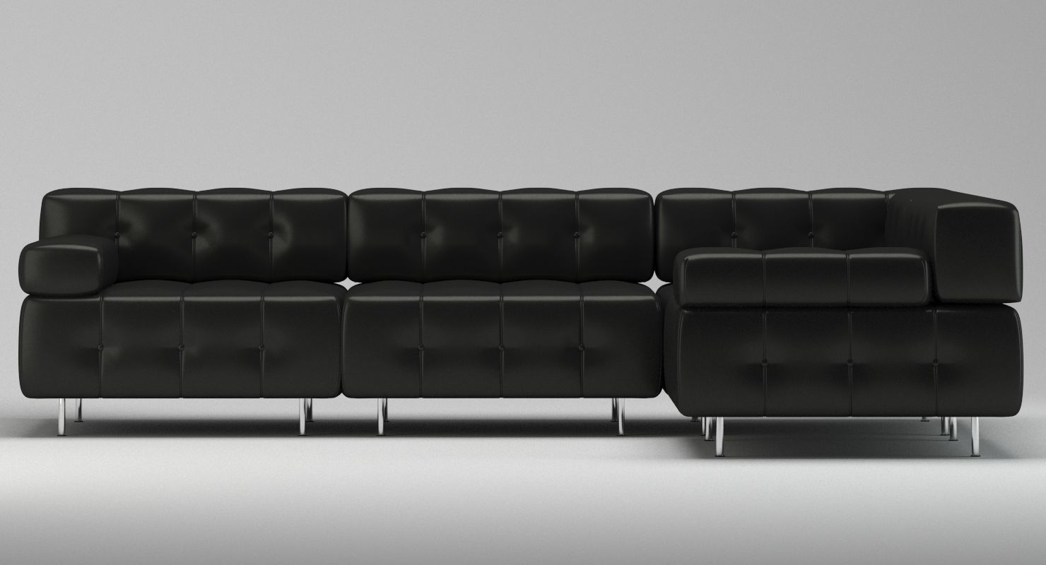 Harvey Probber Sofa 3D model_2