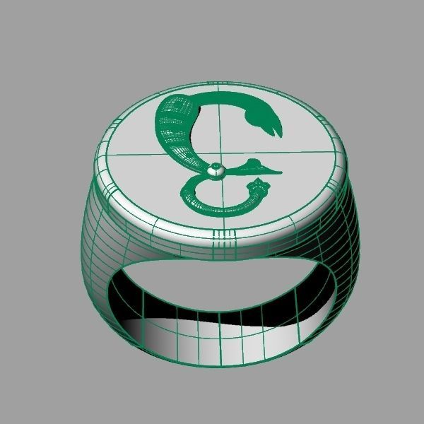 Ring trchnagir Ya 3D print model_10