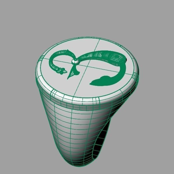 Ring trchnagir Ya 3D print model_13