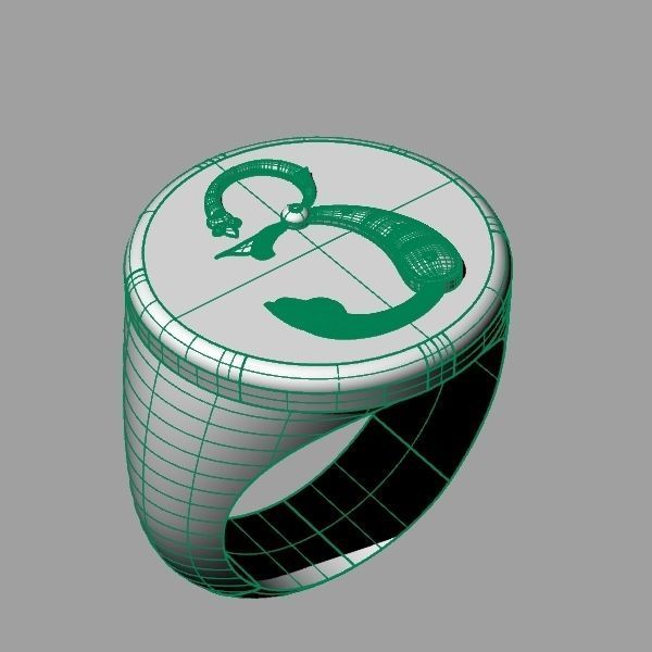 Ring trchnagir Ya 3D print model_14