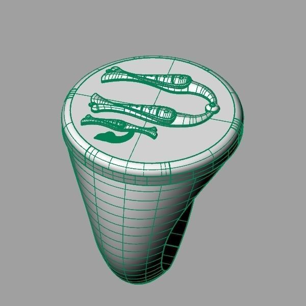 Ring trchnagir U 3D print model_8