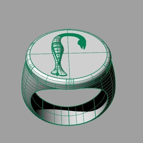 Ring trchnagir Rh 3D print model_15
