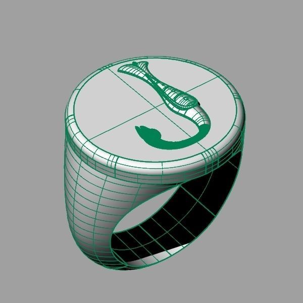 Ring trchnagir Rh 3D print model_9