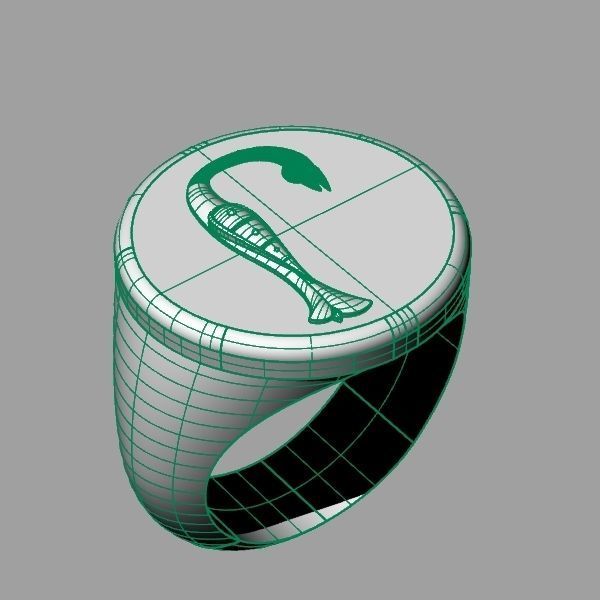 Ring trchnagir Rh 3D print model_14