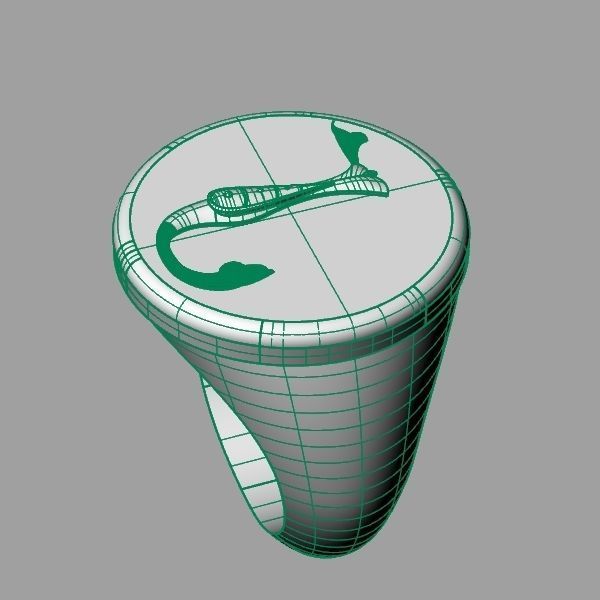 Ring trchnagir N 3D print model_7