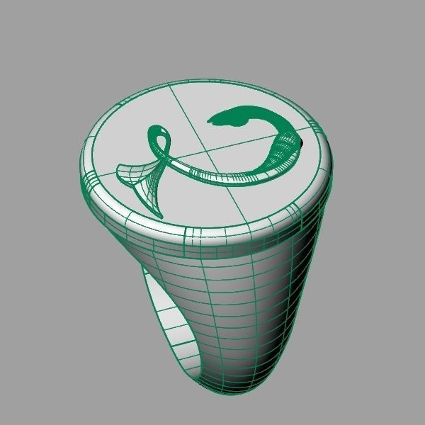 Ring trchnagir Dz 3D print model_7