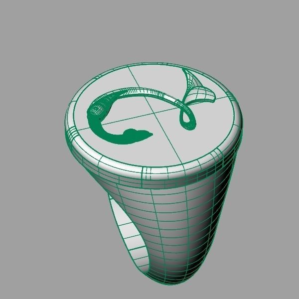 Ring trchnagir Dz 3D print model_12