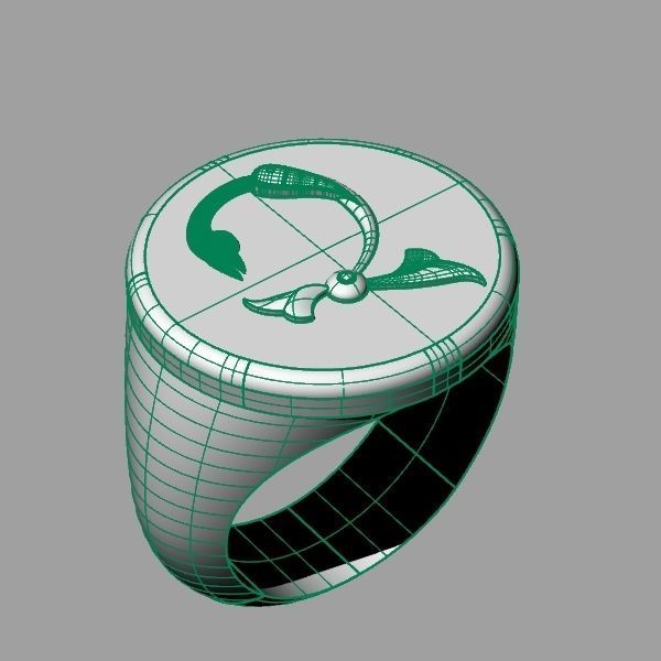 Ring trchnagir Ch 3D print model_14
