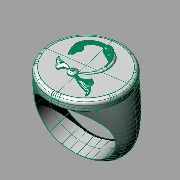 Ring trchnagir Ch 3D print model_6