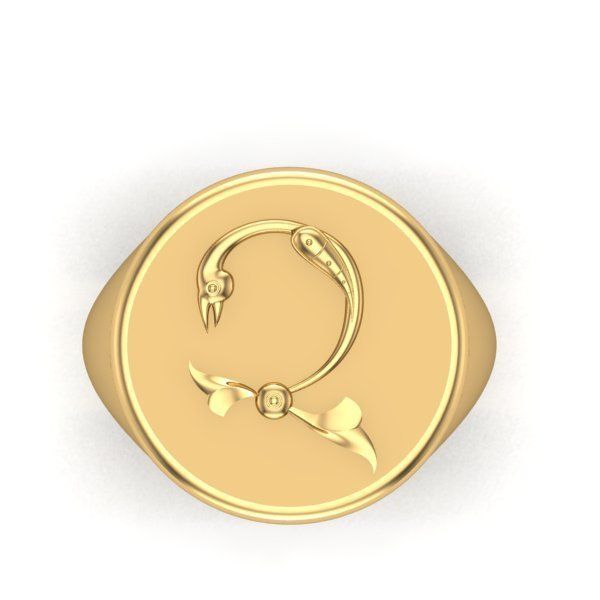 Ring trchnagir Ch 3D print model_26