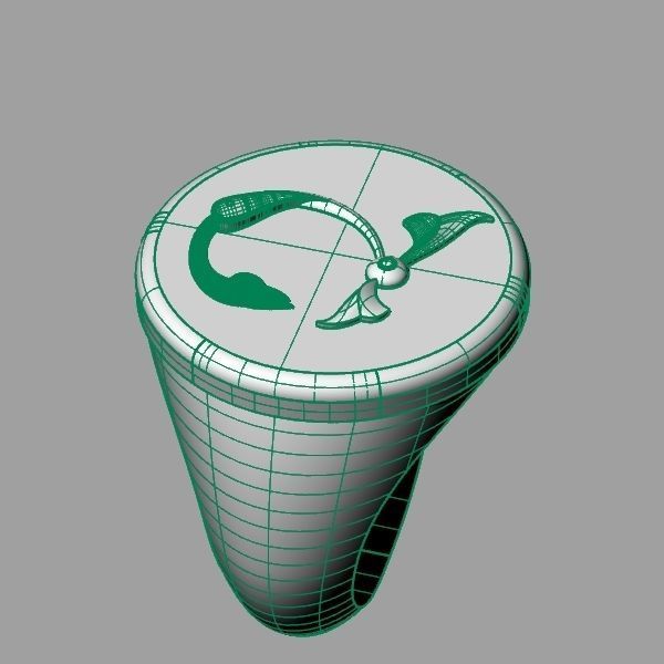 Ring trchnagir Ch 3D print model_13