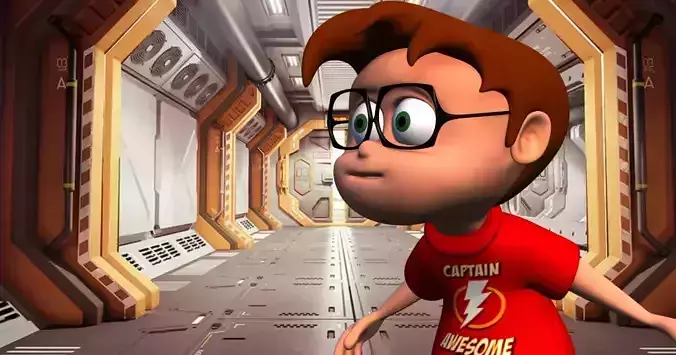 Kid LowPoly For Game