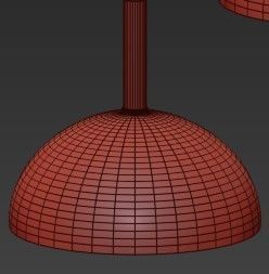 Socket Pendant High 3D model_2