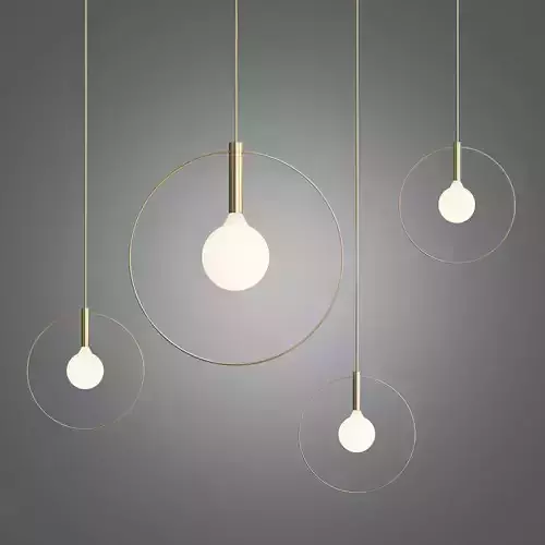 Halo pendant chandelier