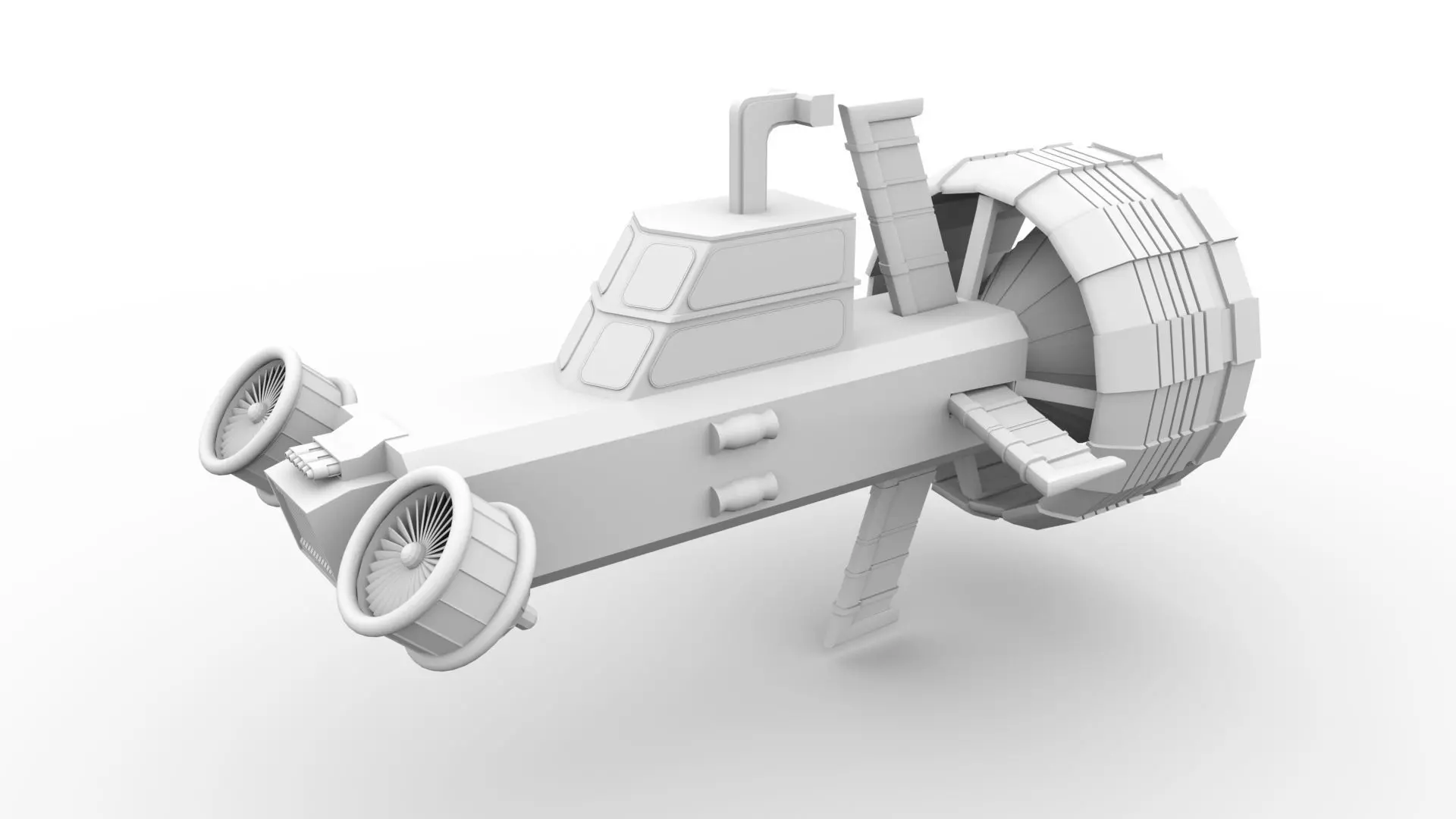 Military Aircraft Free 3D model