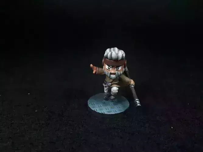 Elder figurine 3D print model
