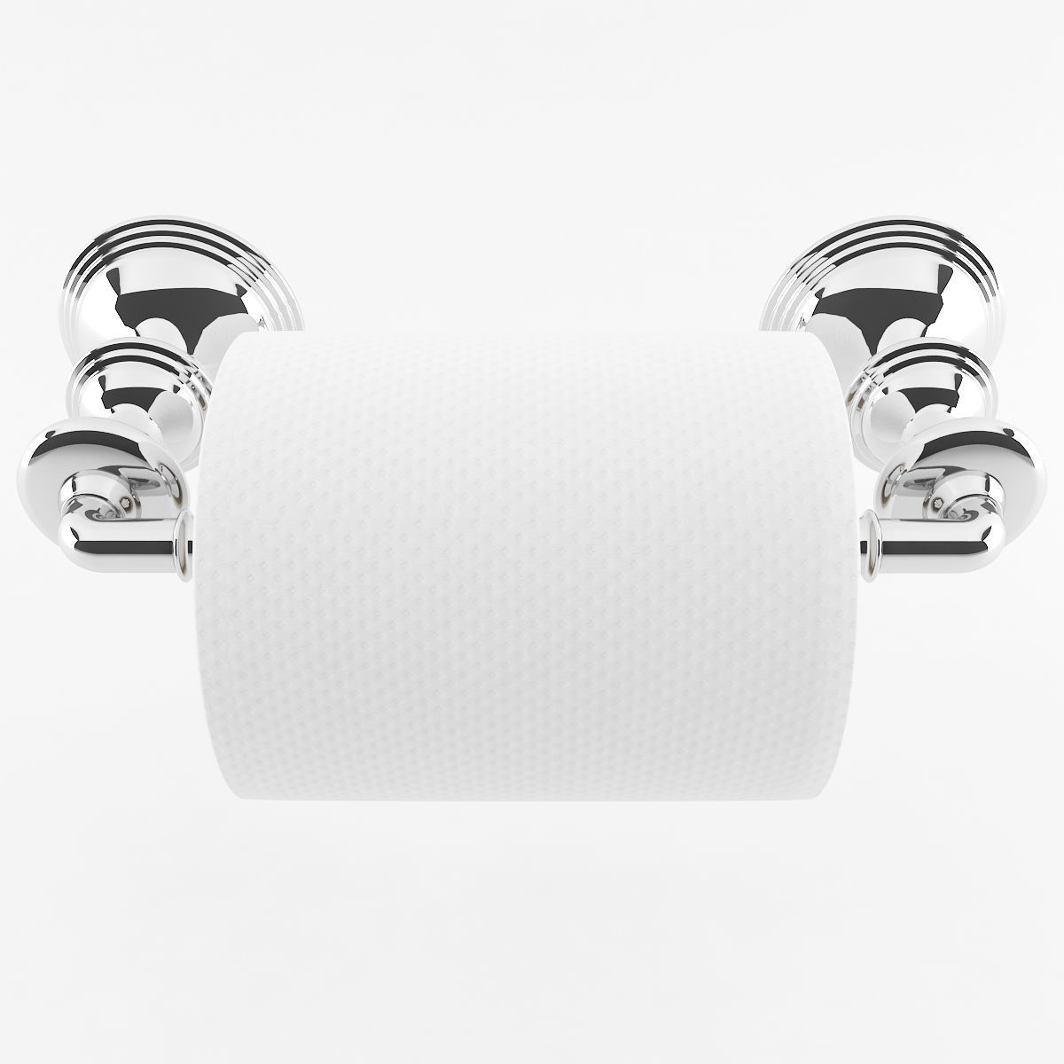 Toilet Paper Holder Style 2 3D model_2