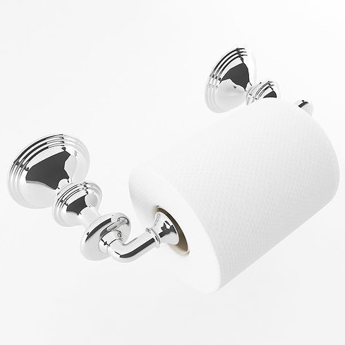 Toilet Paper Holder Style 2 3D model
