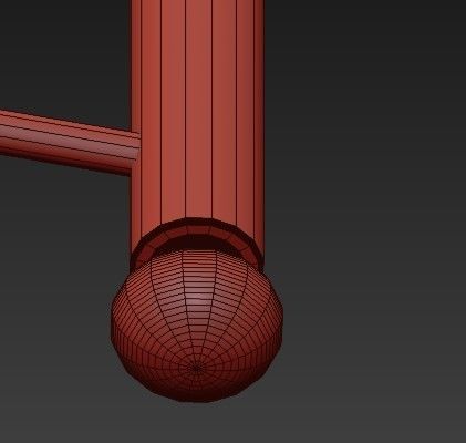 Oty Light POP P40 Chandelier round 3D model_3