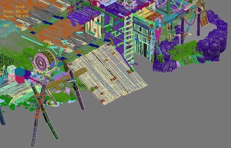 Tribe - entrance 3D model_2