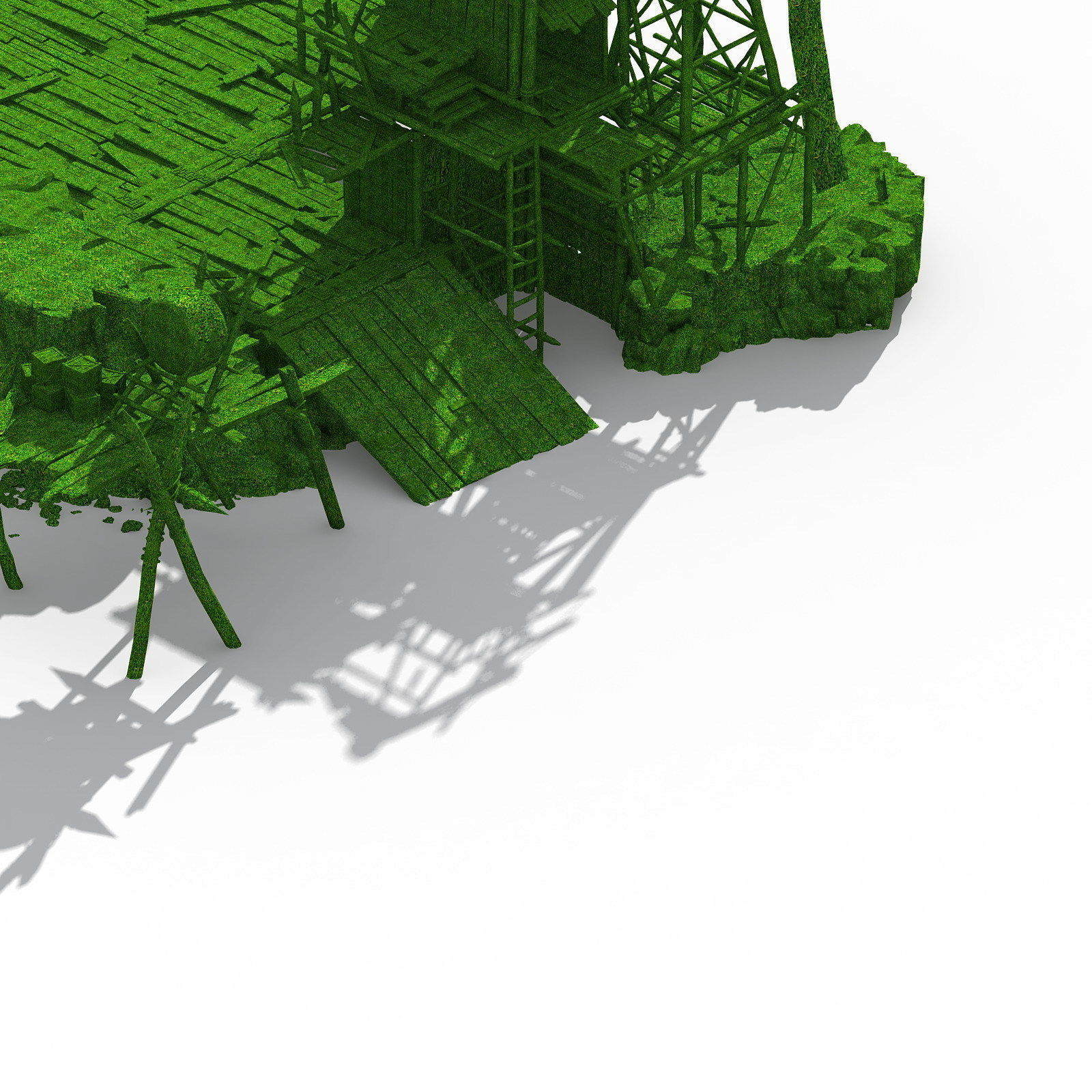 Tribe - entrance 3D model_6