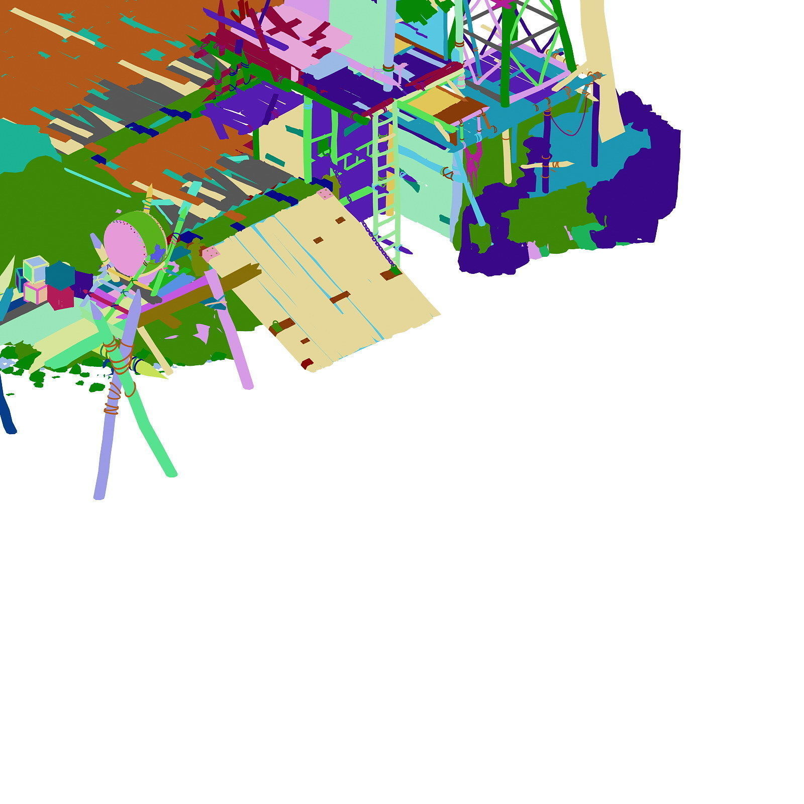 Tribe - entrance 3D model_7