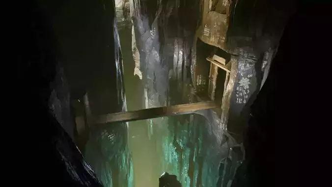 Fantasy Cave Environment Set Low-poly 3D model