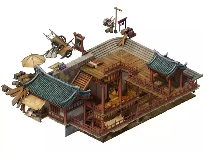 Game Model - City Warehouse