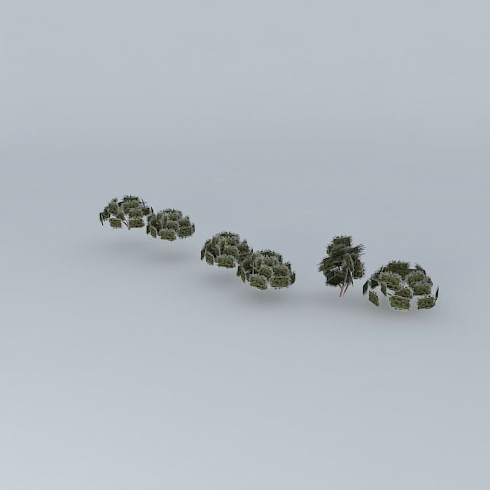 Trees ride Free 3D model_2