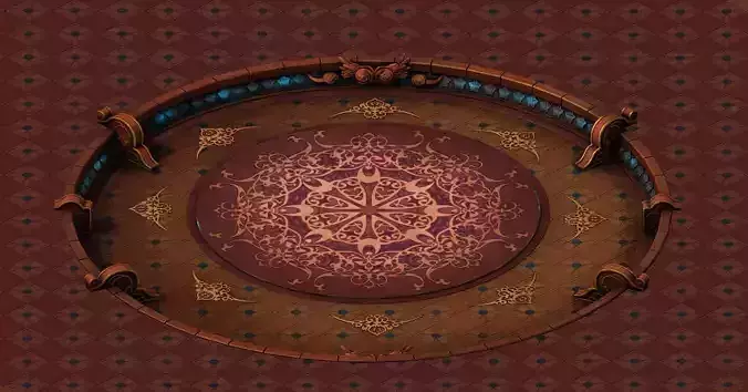 City underground palace - surface pits