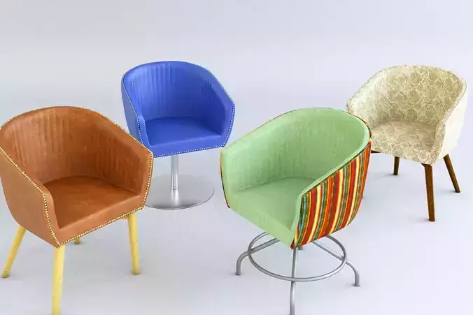 Bucket Dining Chair Variants