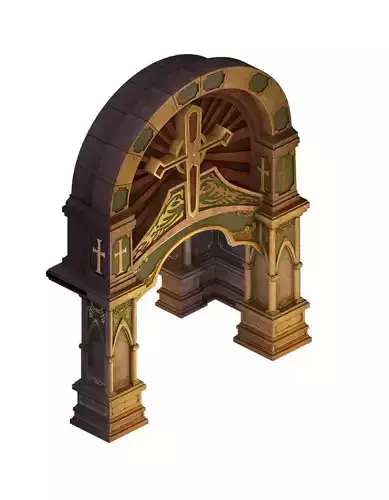 City Underground Palace - Shimen - Cross