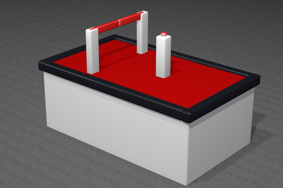  Ninja Obstacle Course 3D model_17