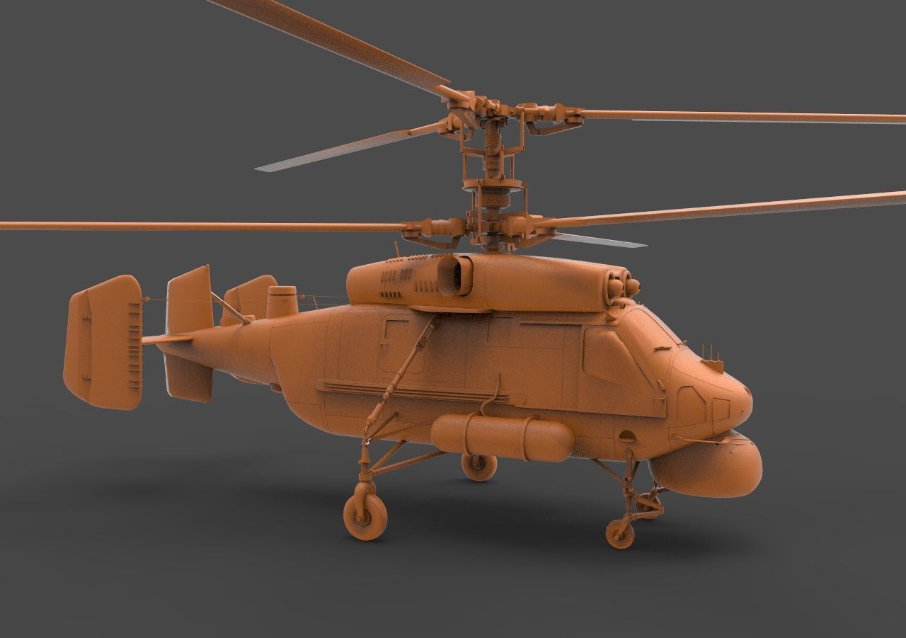 Ka - 25 3D print model_2