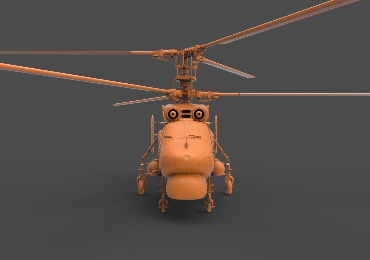 Ka - 25 3D print model_1