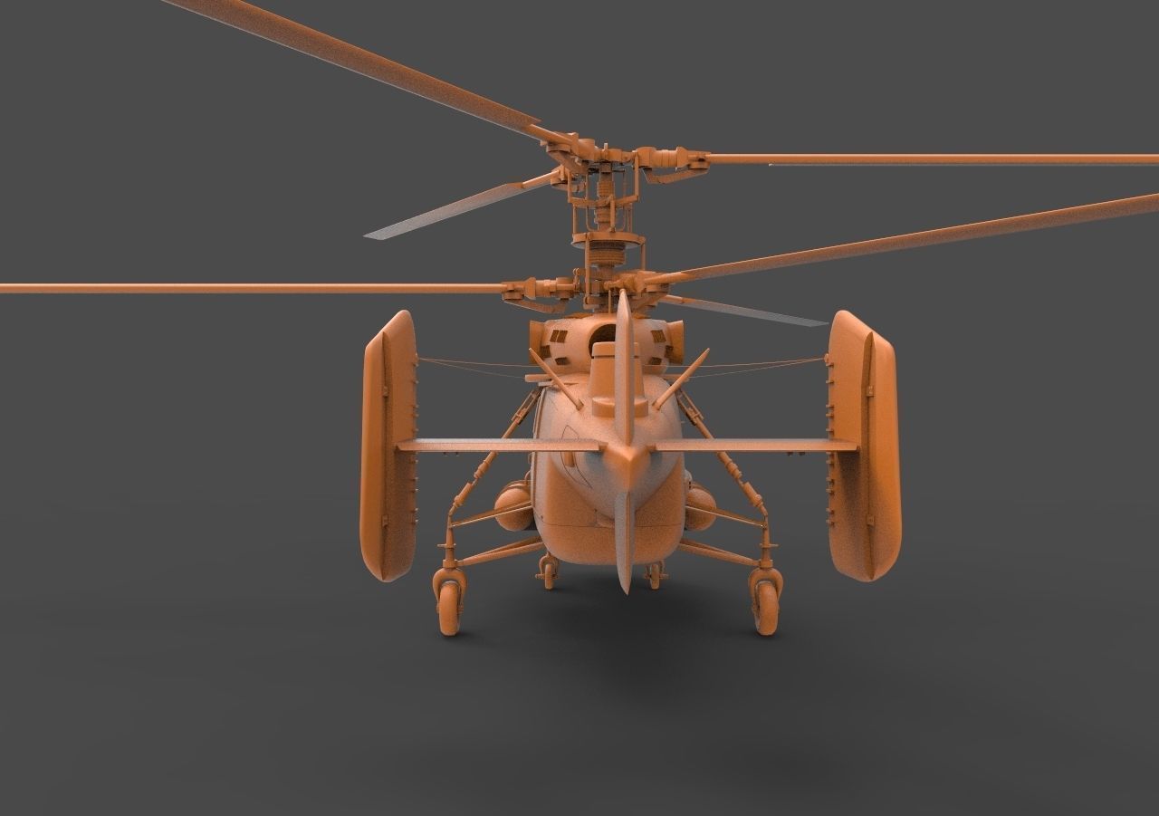 Ka - 25 3D print model_5