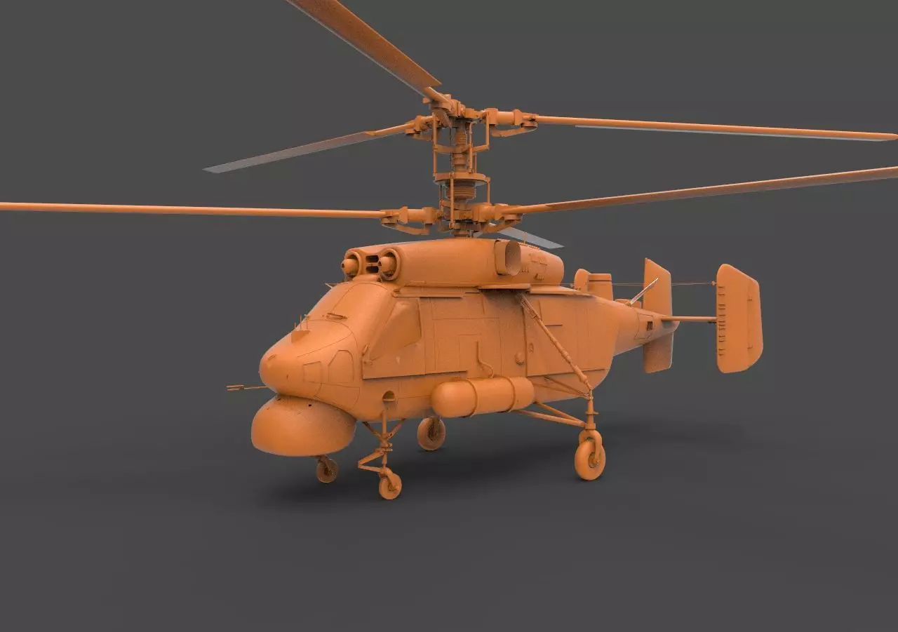 Ka - 25 3D print model_0