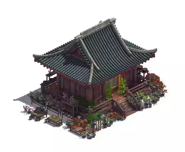 City - Flower shop 02