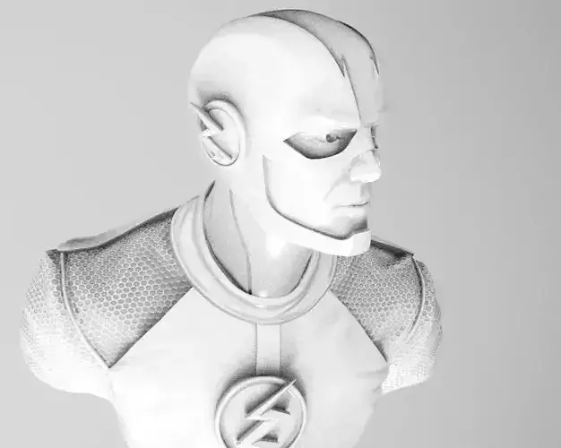 FLASH bust of