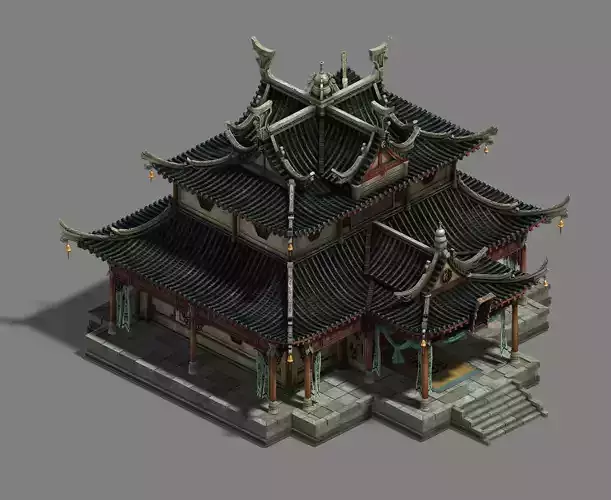 City buildings - large houses 16