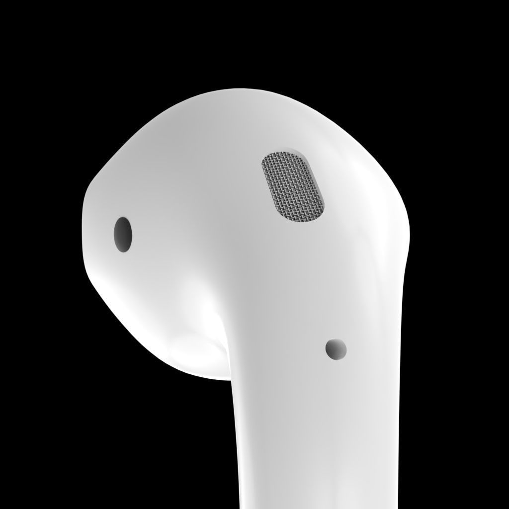 Apple AirPods 3D model_3